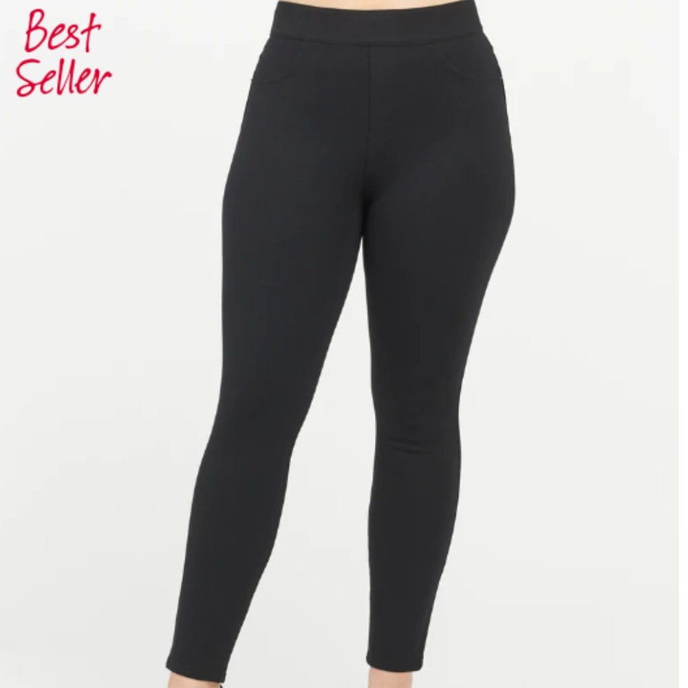 SPANX The Perfect Pant, Ankle 4-Pocket Black Size M